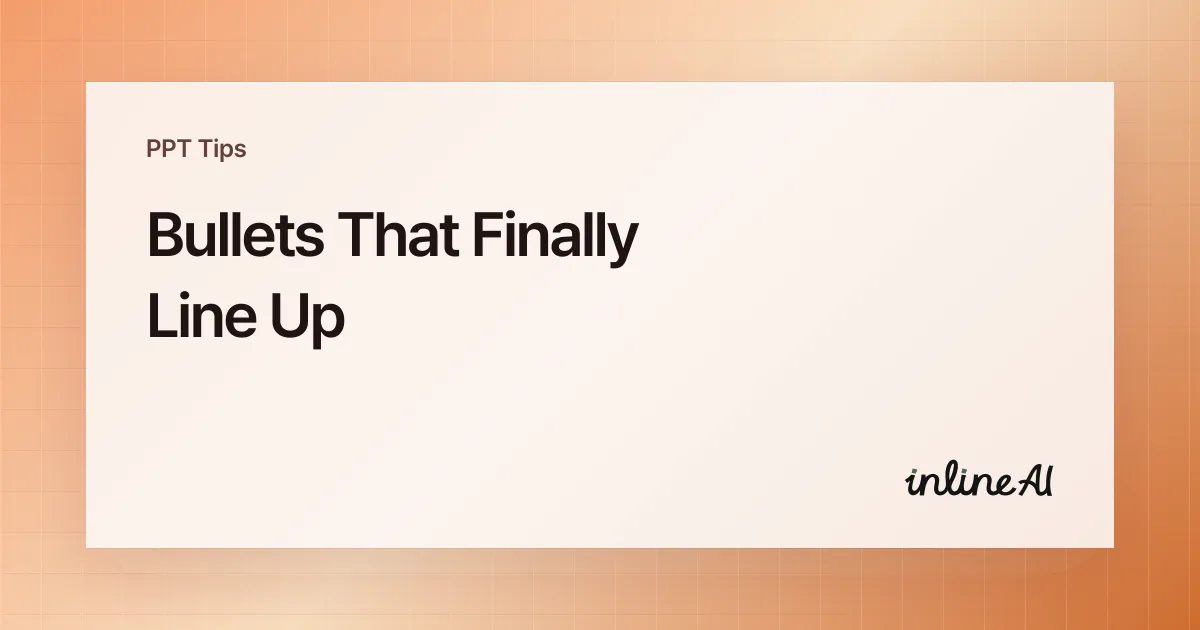 PowerPoint Bullets and Numbering: Fix Spacing and List Levels