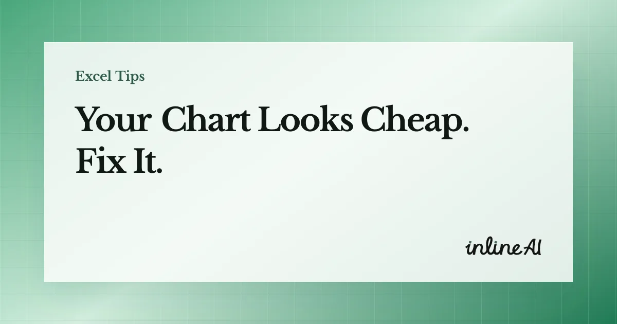 How to Create a Chart in Excel: Complete Guide (Data Selection to Chart Editing)