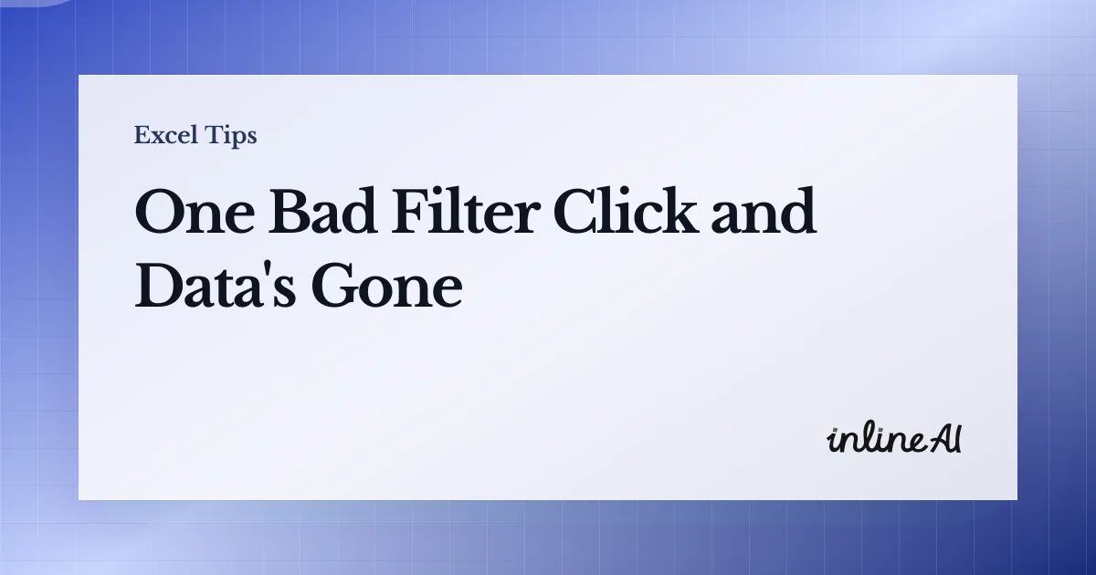 How to Use Excel Data Filters Properly | Complete Guide to Auto Filter & Advanced Filter