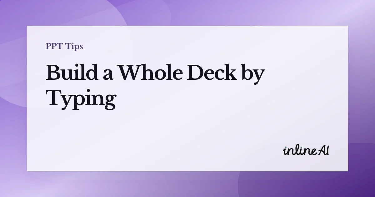 Outline View in PowerPoint: Create Slides Fast from Text