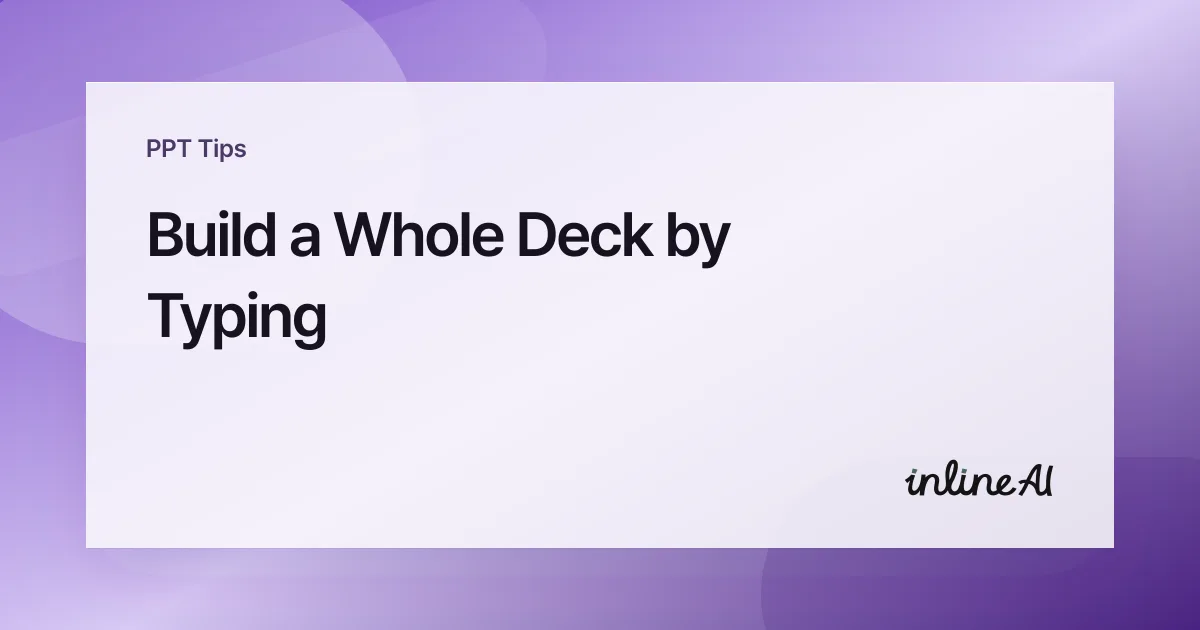 Outline View in PowerPoint: Create Slides Fast from Text