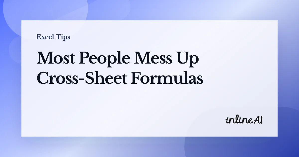 How to Reference Another Sheet in Excel (Formulas, INDIRECT, VLOOKUP)