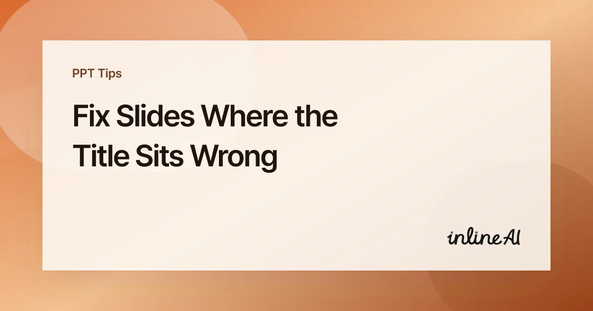 Change Slide Layout and Reset Placeholders in PowerPoint