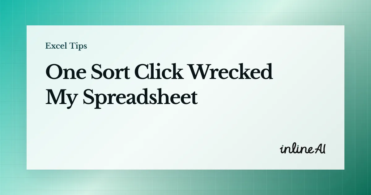How to Sort Data in Excel: Step-by-Step Guide and Common Fixes