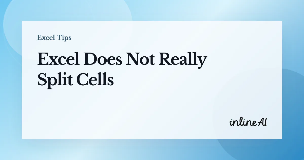 How to Split Cells in Excel: Complete Guide | Text to Columns, Delimiter Split, and Flash Fill