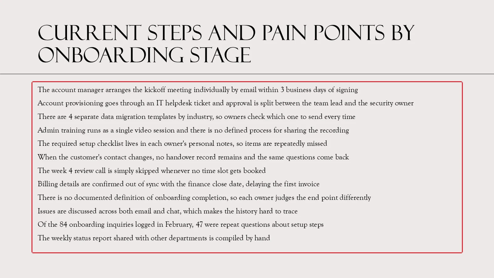 Rendered slide where the body placeholder text has shrunk to a small size because of autofit