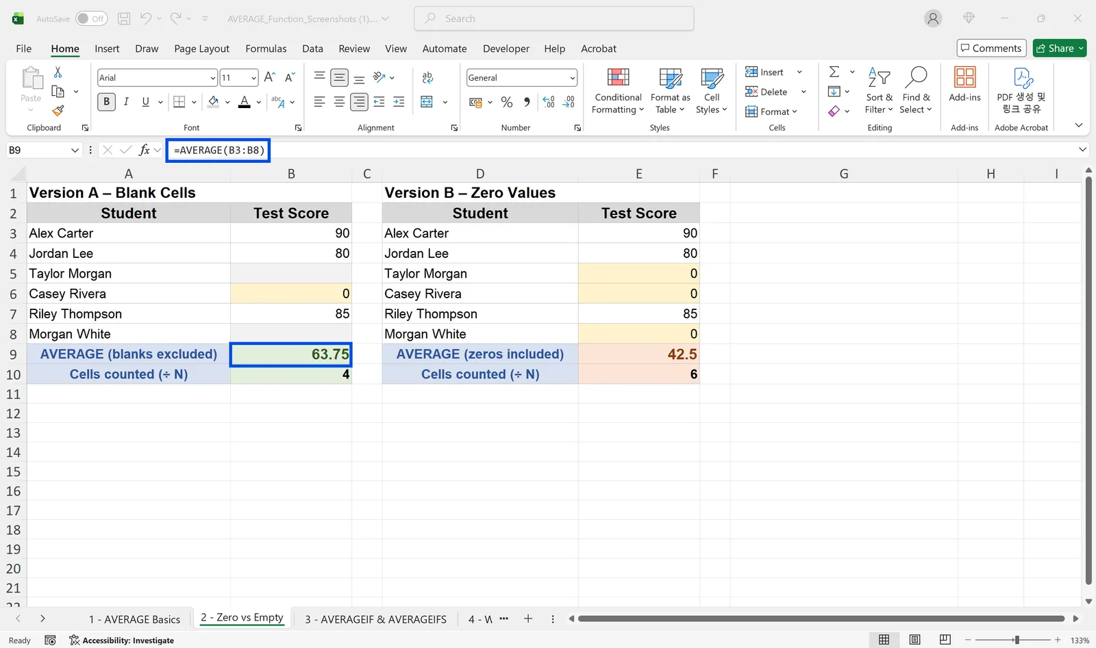 average function excel ko 02