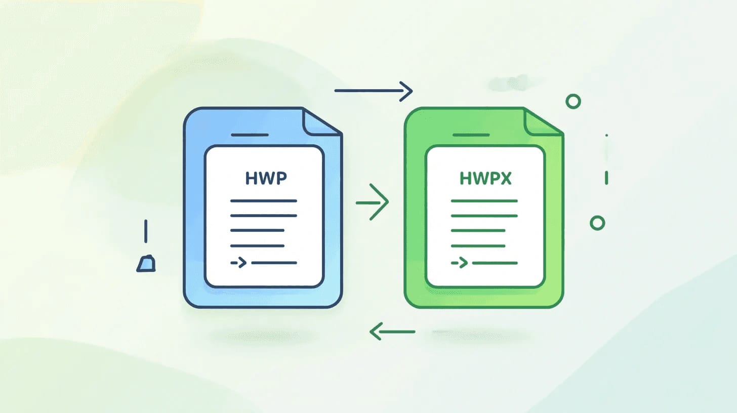 Hwp HWP HWPX 차이와 기본 저장 형식 변경 방법 - 조직 표준 설정 완벽 가이드 | inline AI