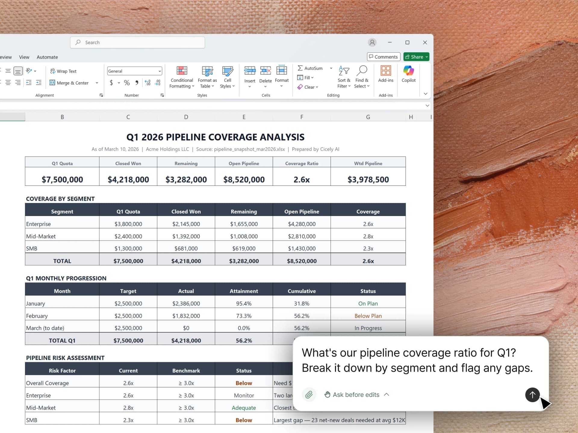 Chat with Revenue Data